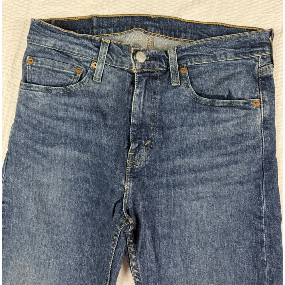 Levis 510 Skinny Fit Mens Jeans 31x30 Medium Wash Blue Denim Pants